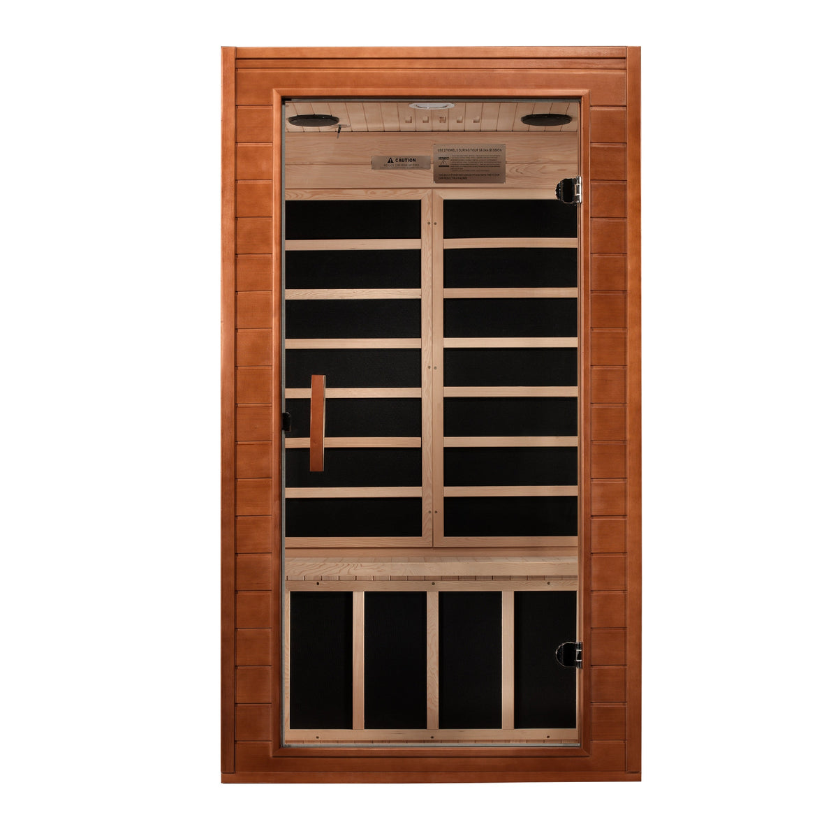 Dynamic Saunas "Avila" 1-2 Person Ultra Low EMF FAR IR Sauna (DYN-6103-01 Elite)