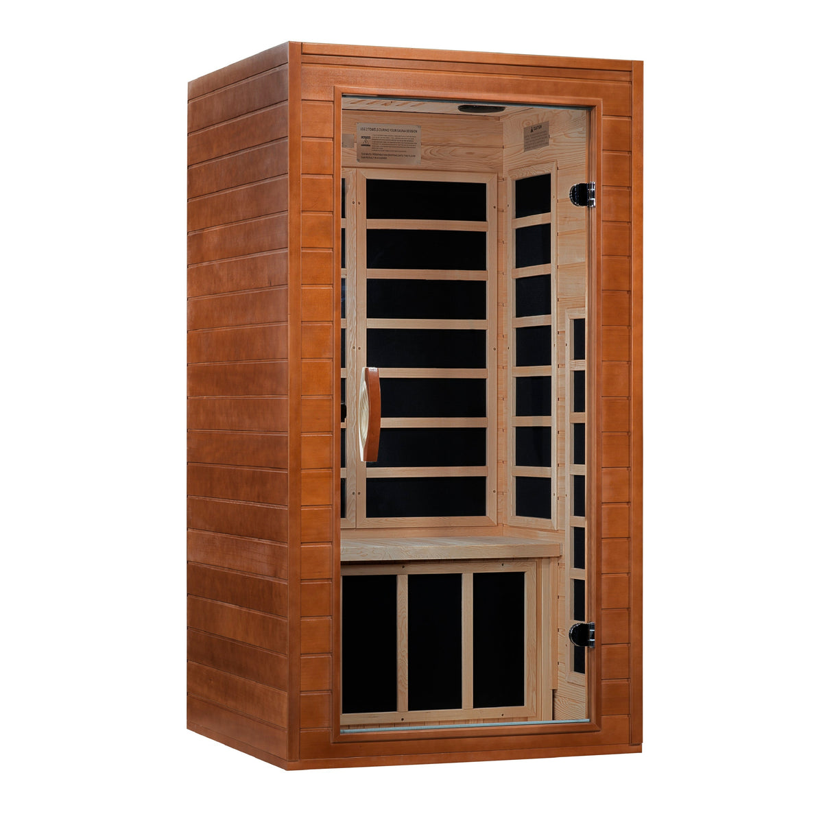 Dynamic Saunas "Avila" 1-2 Person Low EMF FAR IR Sauna (DYN-6103-01)