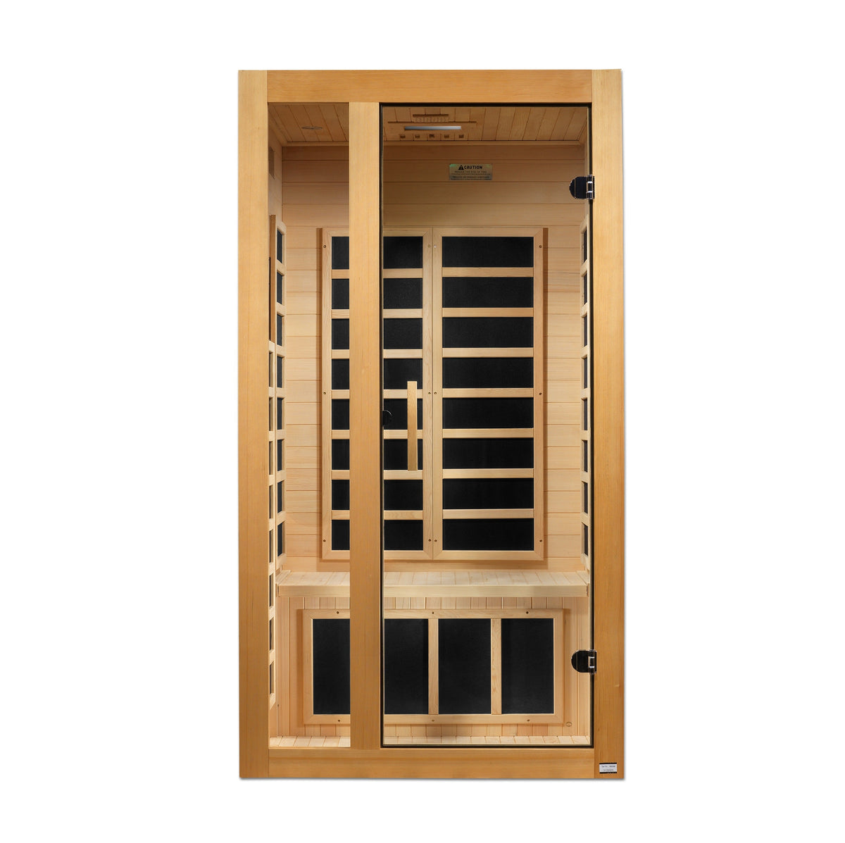 Dynamic Saunas "Gracia" 1-2 Person Ultra Low EMF FAR IR Sauna (DYN-6119-01 Elite)