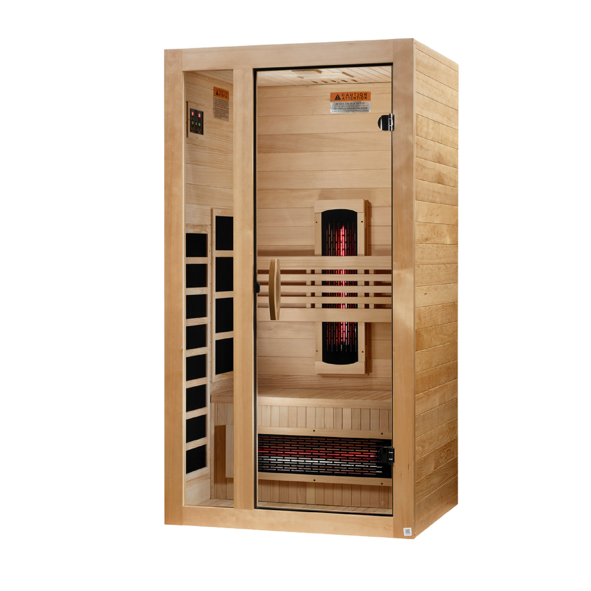 Dynamic Gracia 1-2-Person Full Spectrum Near Zero EMF FAR IR Sauna (DYN-6119-03 FS)