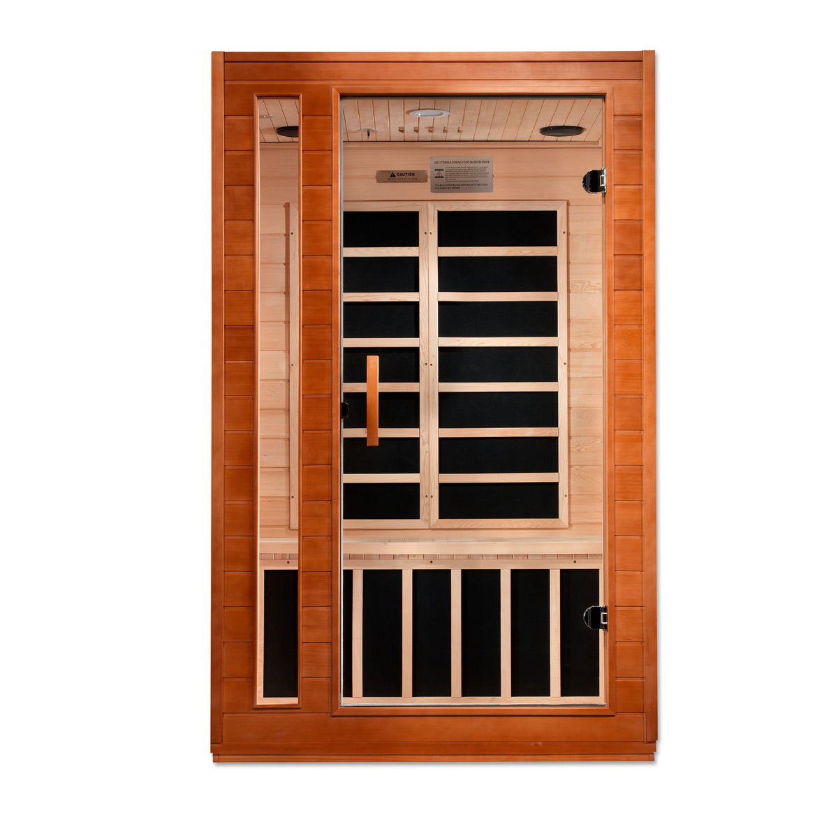 Dynamic Saunas "Cordoba" 2 Person Ultra Low EMF FAR IR Sauna (DYN-6203-01 Elite)