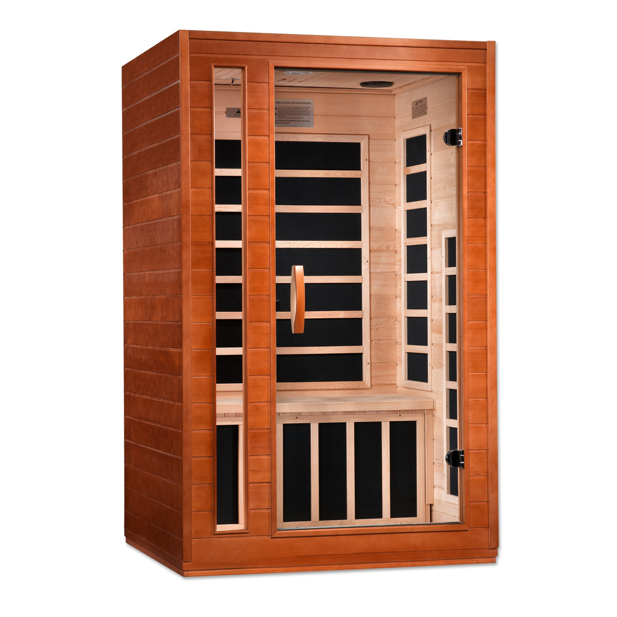 Dynamic Saunas "Cordoba" 2 Person Ultra Low EMF FAR IR Sauna (DYN-6203-01 Elite)