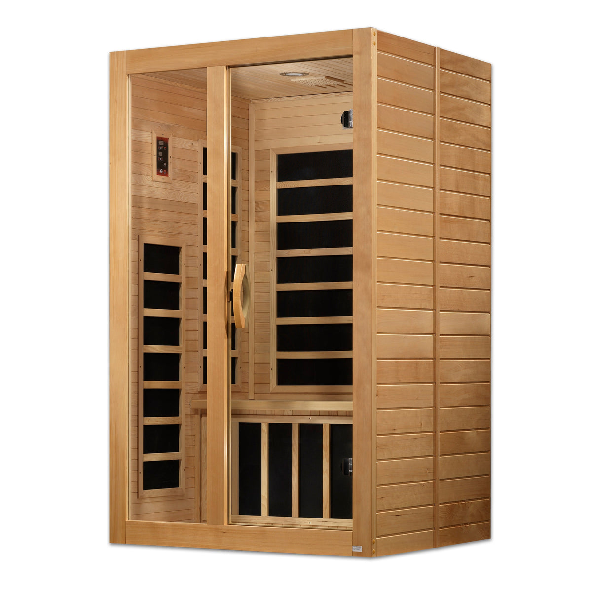 Dynamic Saunas "Santiago" 2 Person Low EMF FAR IR Sauna (DYN-6209-01)
