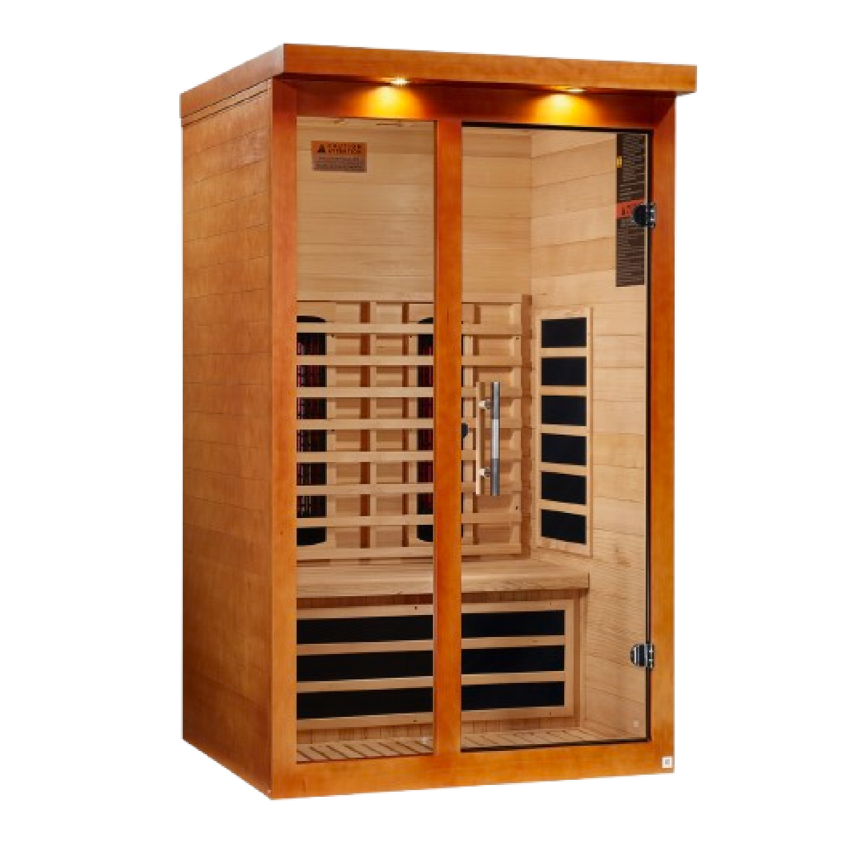 Dynamic Saunas Llumeneres 2 Person Full Spectrum Infrared Sauna