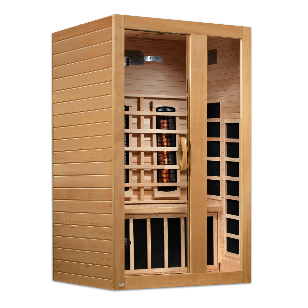 Dynamic Saunas "Serena" 2 Person Full Spectrum Infrared Sauna (DYN-6229-03 FS)