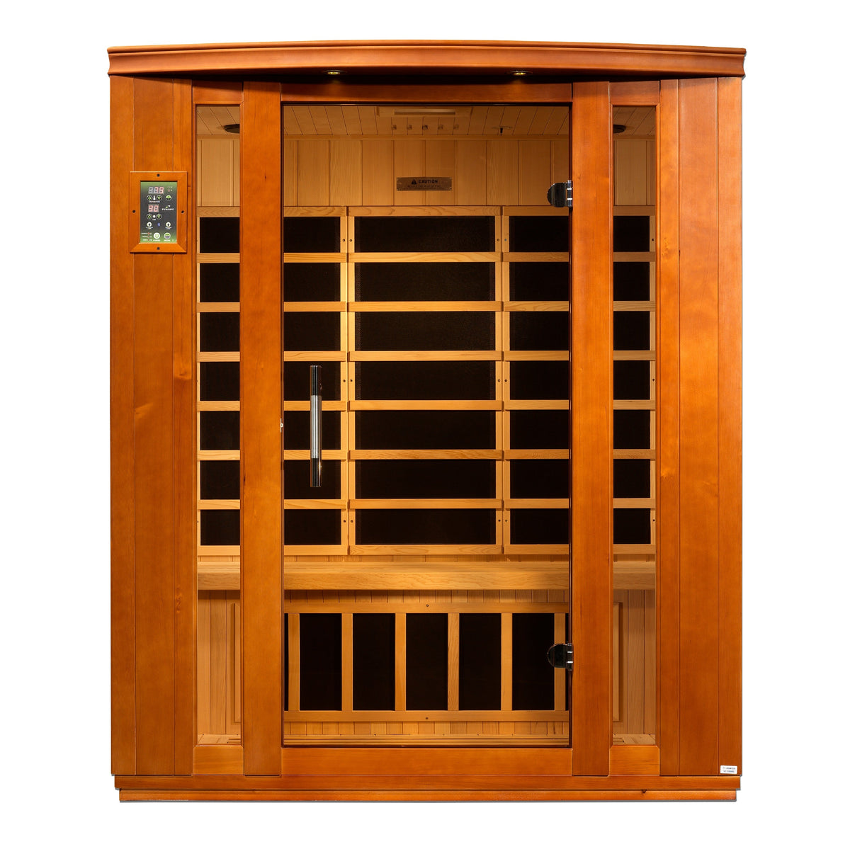 Dynamic Saunas "Bellagio" 3 Person Low EMF Far IR Sauna (DYN-6306-02)