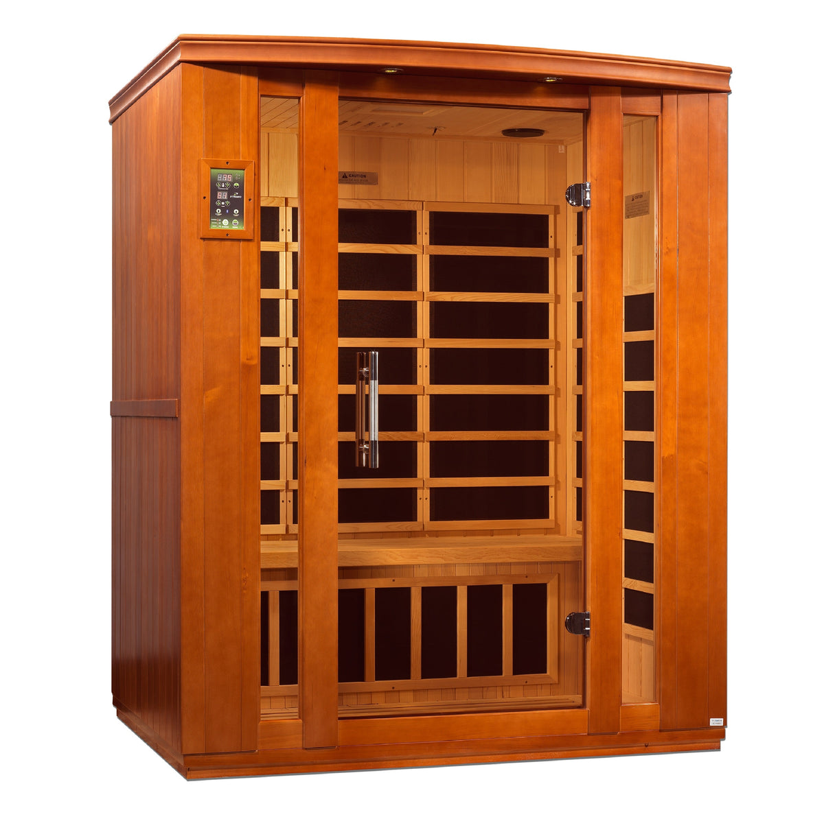 Dynamic Saunas "Bellagio" 3 Person Low EMF Far IR Sauna (DYN-6306-02)