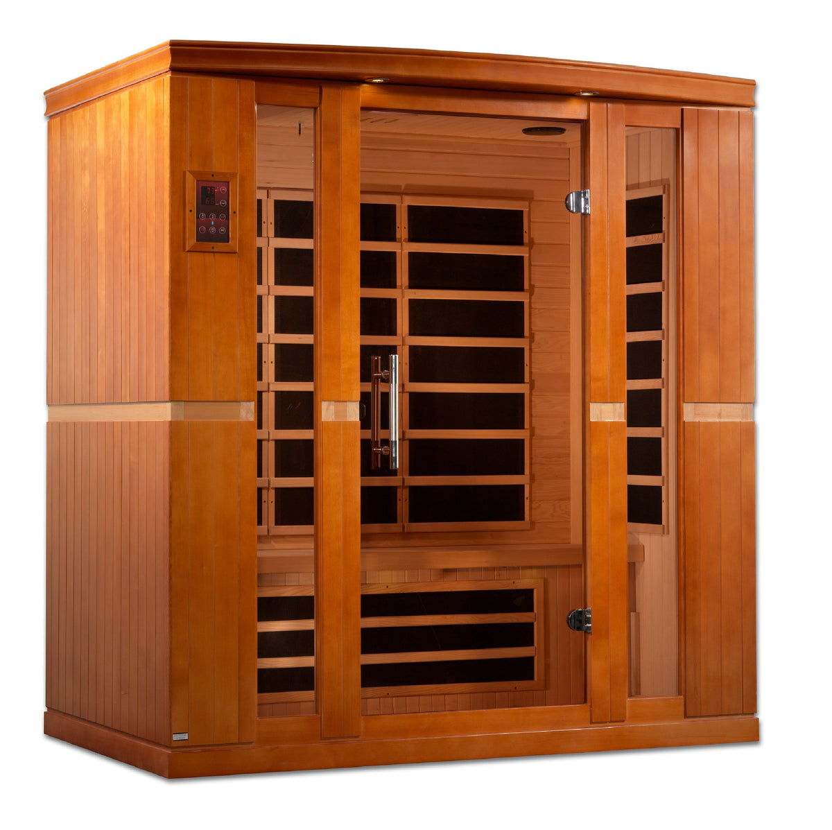 Dynamic Saunas "Bergamo" 4 Person Ultra Low EMF Far IR Sauna (DYN-6440-01 Elite)