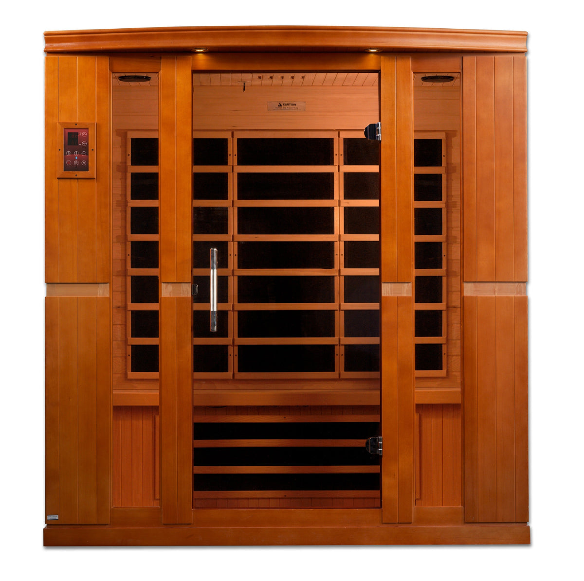 Dynamic Saunas "Bergamo" 4 Person Ultra Low EMF Far IR Sauna (DYN-6440-01 Elite)