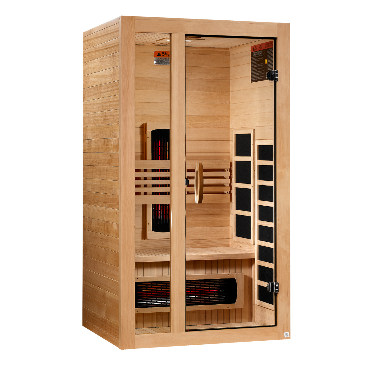 Dynamic Gracia 1-2-Person Full Spectrum Near Zero EMF FAR IR Sauna (DYN-6119-03 FS)