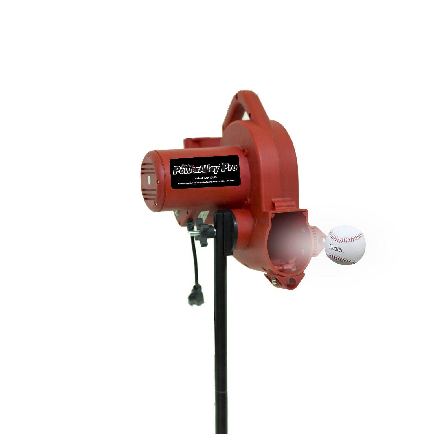 Heater Sports PowerAlley Pro Real Baseball Machine