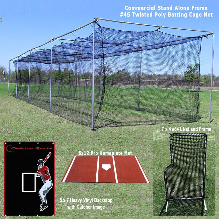Cimarron 55x14x12 1.5" Commercial Stand Alone Frame Bundle BBP7