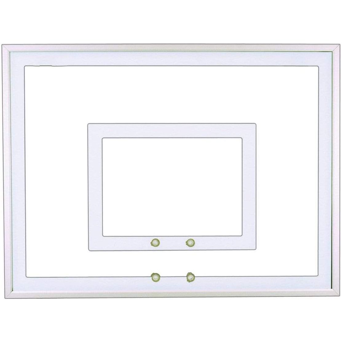 First Team 36" X 54" Tempered Glass Backboard FT225