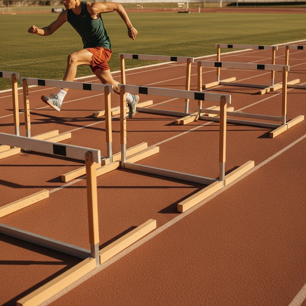 STEP OVER HURDLES