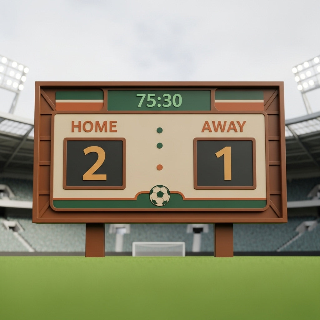 SOCCER SCOREBOARDS