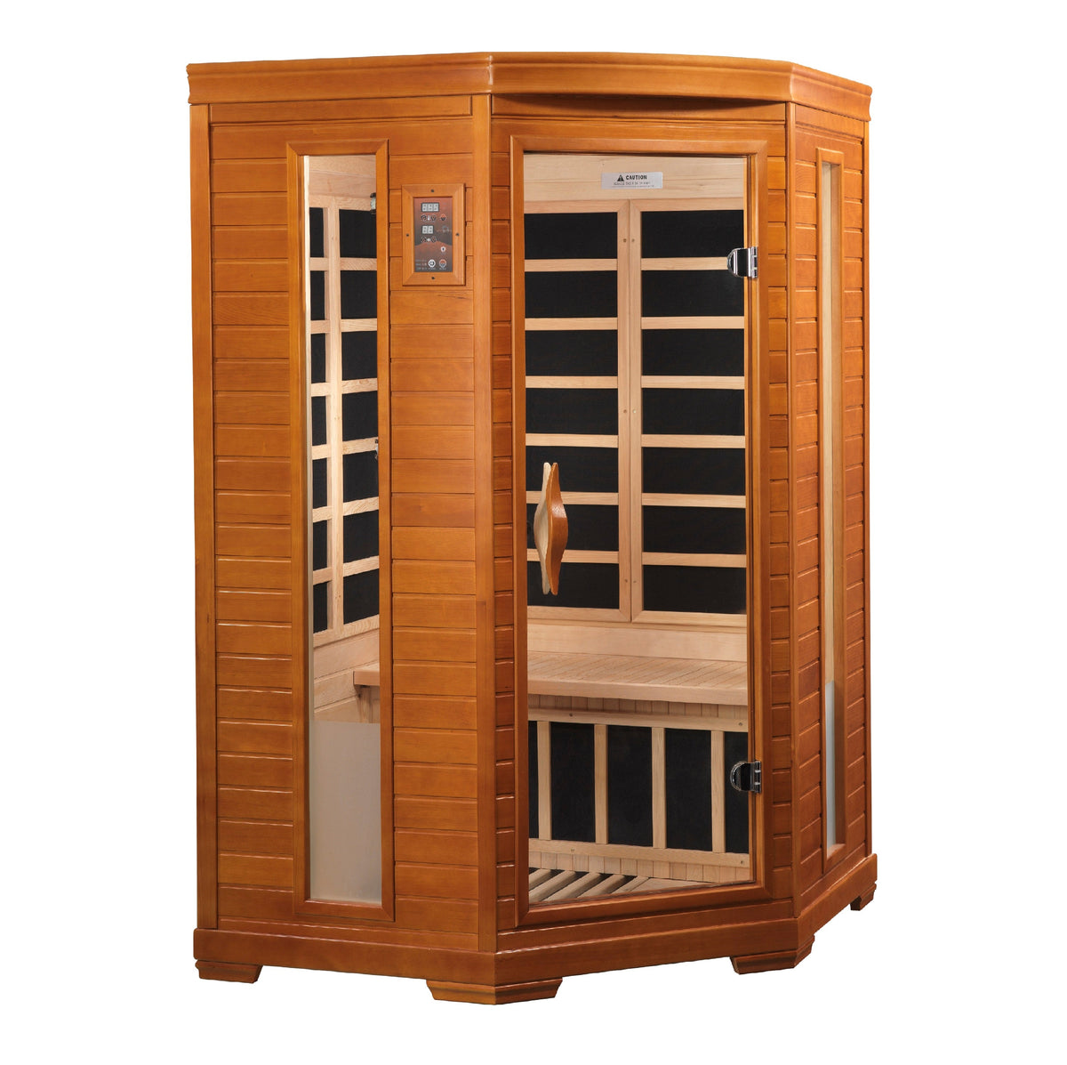 Dynamic Saunas "Heming" 2 Person Low EMF Far IR Sauna (DYN-6225-02)