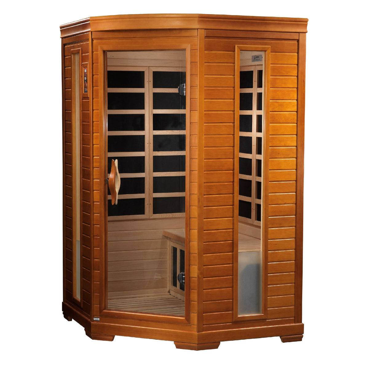 Dynamic Saunas "Heming" 2 Person Ultra Low EMF Far IR Sauna (DYN-6225-02 Elite)