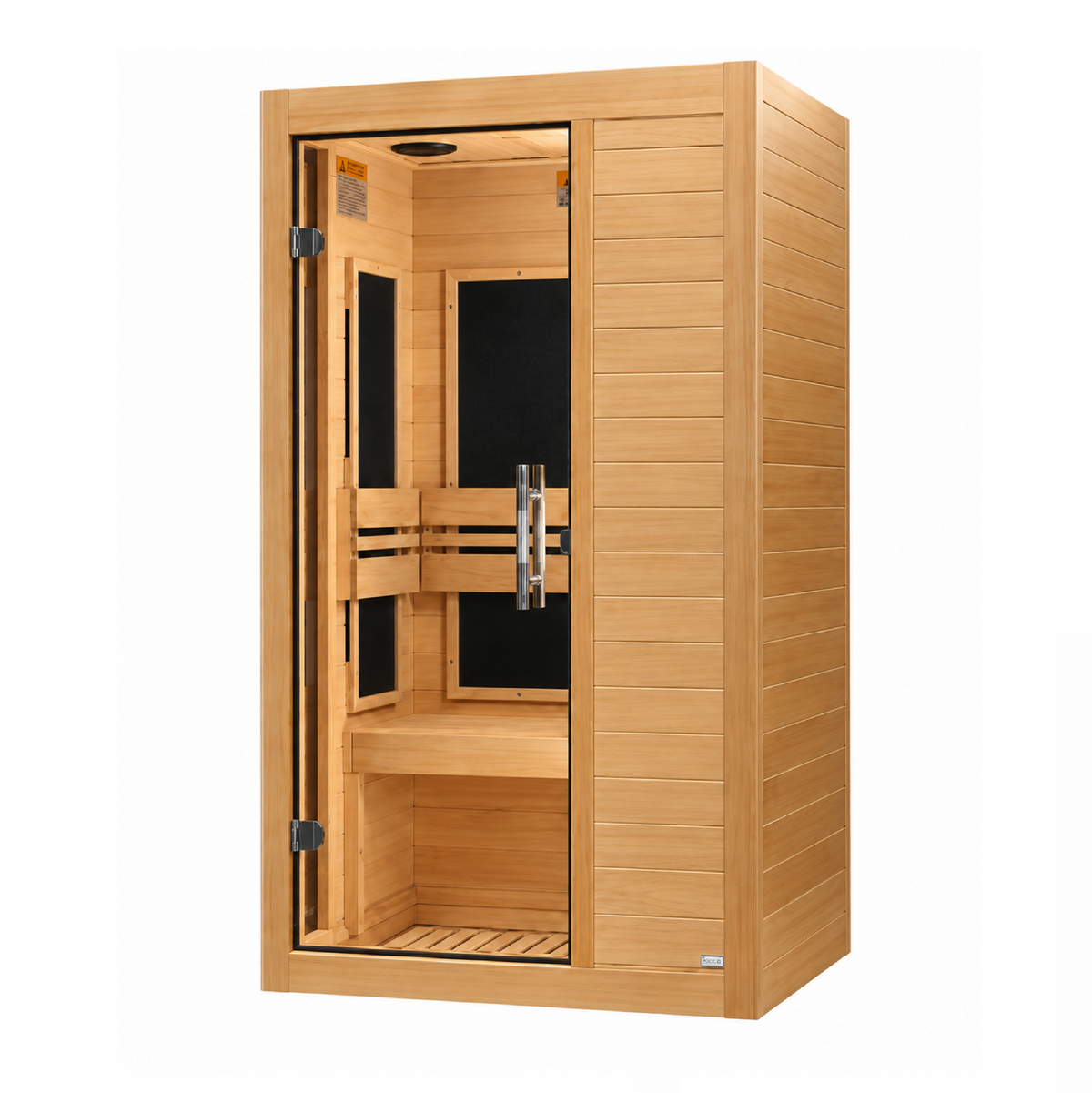 Dynamic Saunas "Veneto" 1-2 Person Low EMF FAR IR Sauna (DYN-6115-05)
