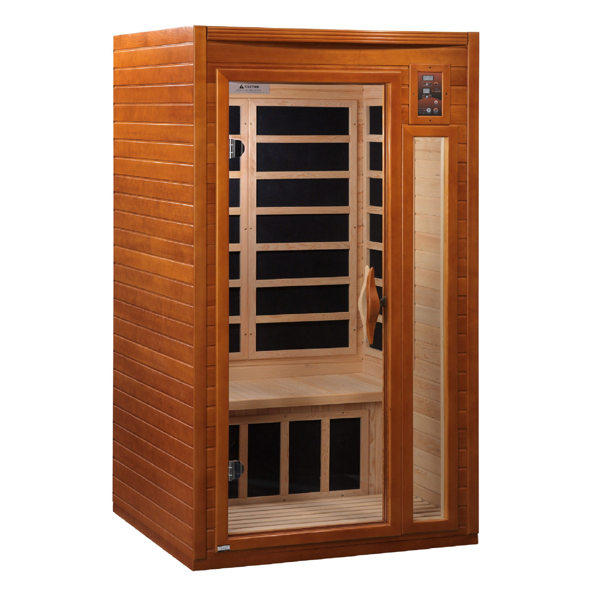 Dynamic Saunas "Barcelona" 1-2 Person Low EMF Far IR Sauna (DYN-6106-01)
