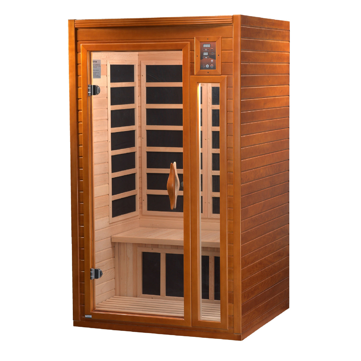 Dynamic Saunas "Barcelona" 1-2 Person Low EMF Far IR Sauna (DYN-6106-01)