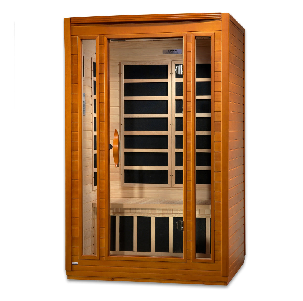 Dynamic Saunas "San Marino Elite" 2 Person Ultra Low EMF Far IR Sauna (DYN-6206-01 Elite)