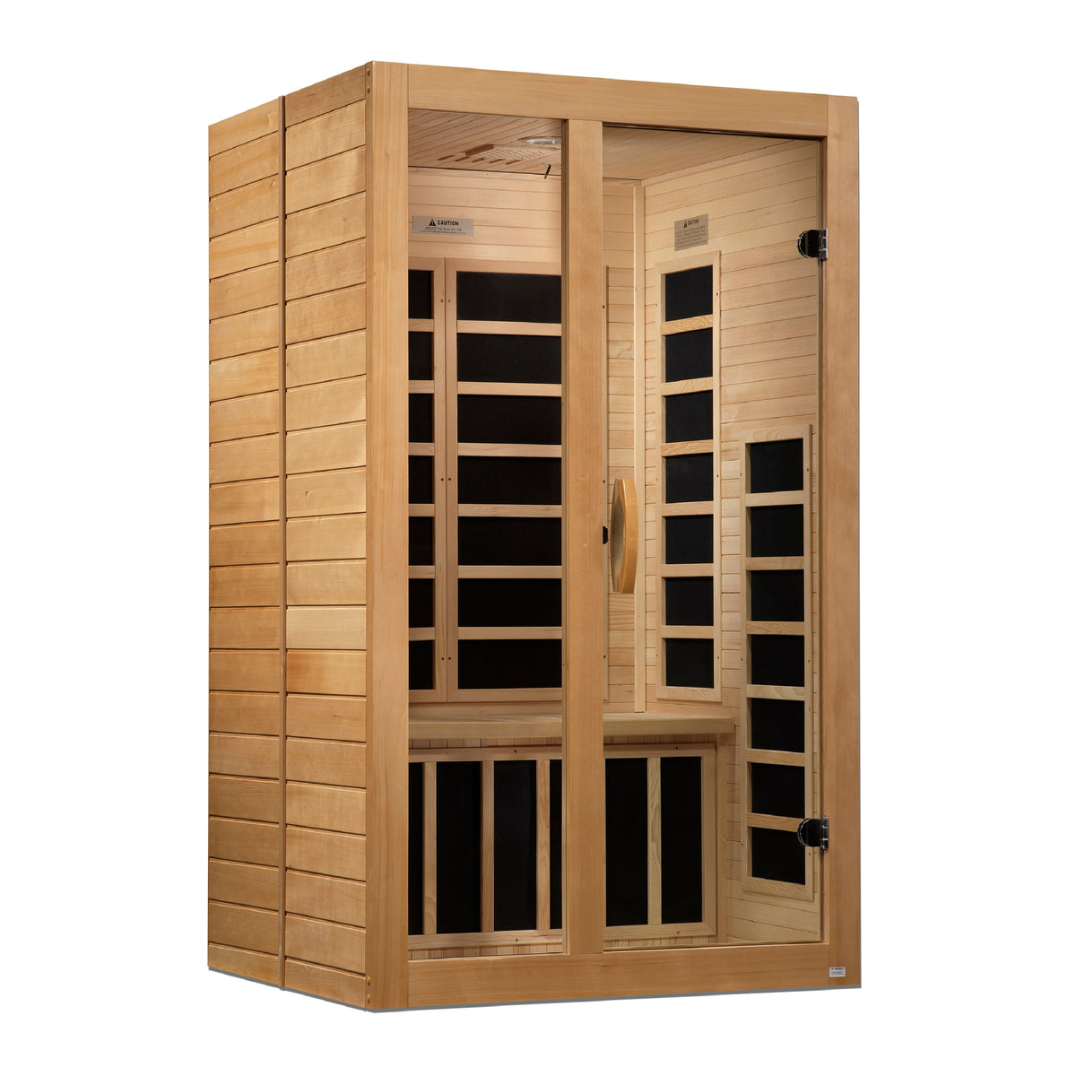 Dynamic Saunas "Santiago" 2 Person Low EMF FAR IR Sauna (DYN-6209-01)