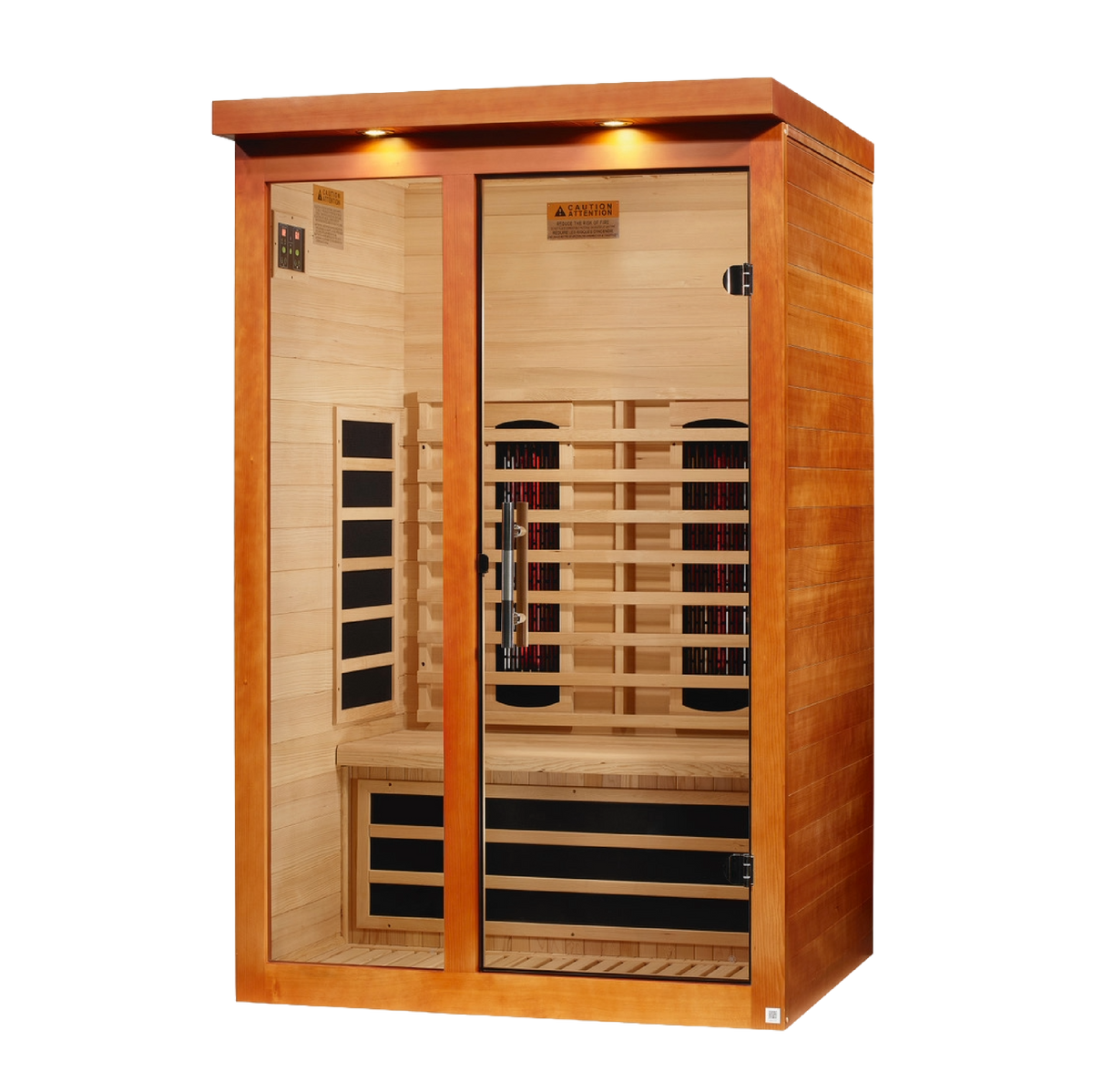 Dynamic Saunas Llumeneres 2 Person Full Spectrum Infrared Sauna