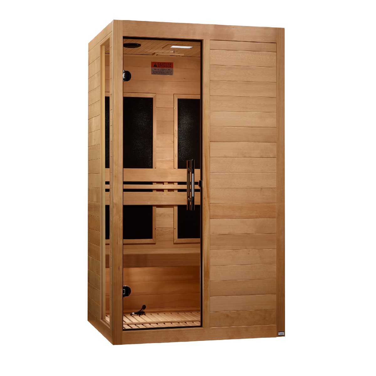 Dynamic Saunas "Lucca" 2 Person Ultra Low EMF FAR IR Sauna (DYN-6215-05 Elite)