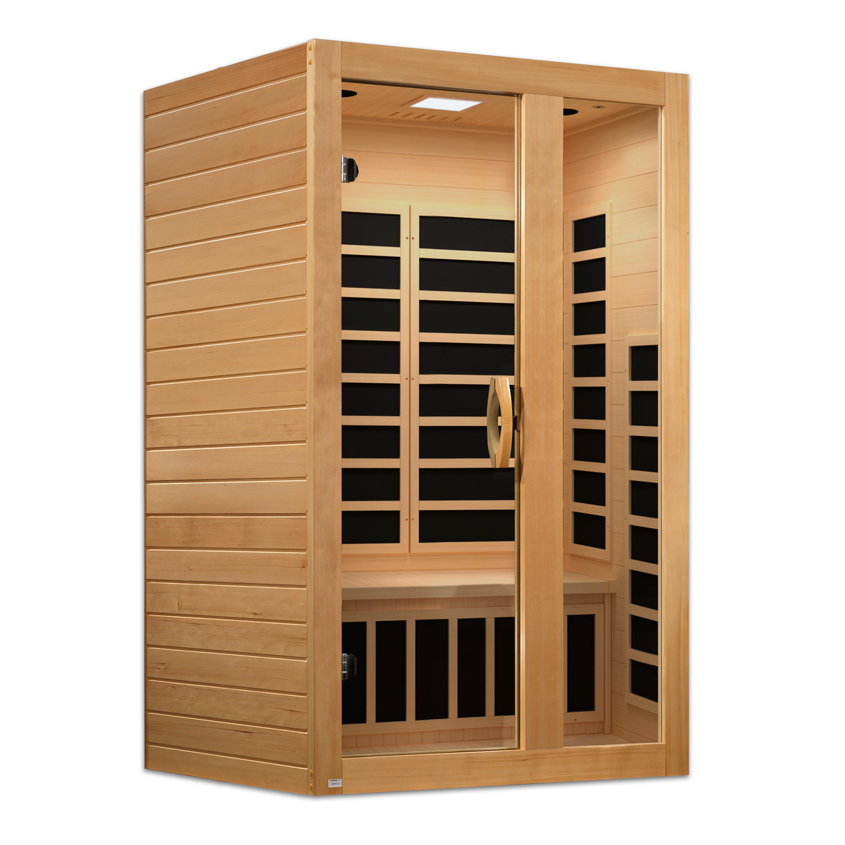 Dynamic Saunas "Serena" 2 Person Ultra Low EMF FAR IR Sauna (DYN-6229-01 Elite)