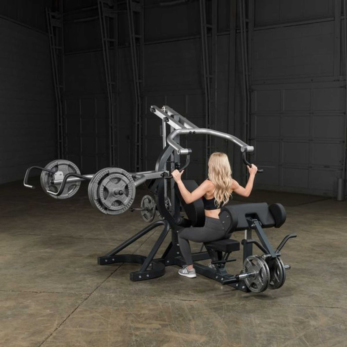 Body Solid SBL460P4 Free-Weight Leverage Home Gym