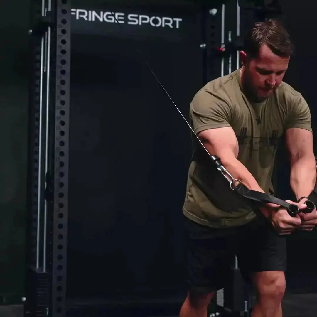 Fringe Sport The Dane 2.0 Half Rack Functional Trainer