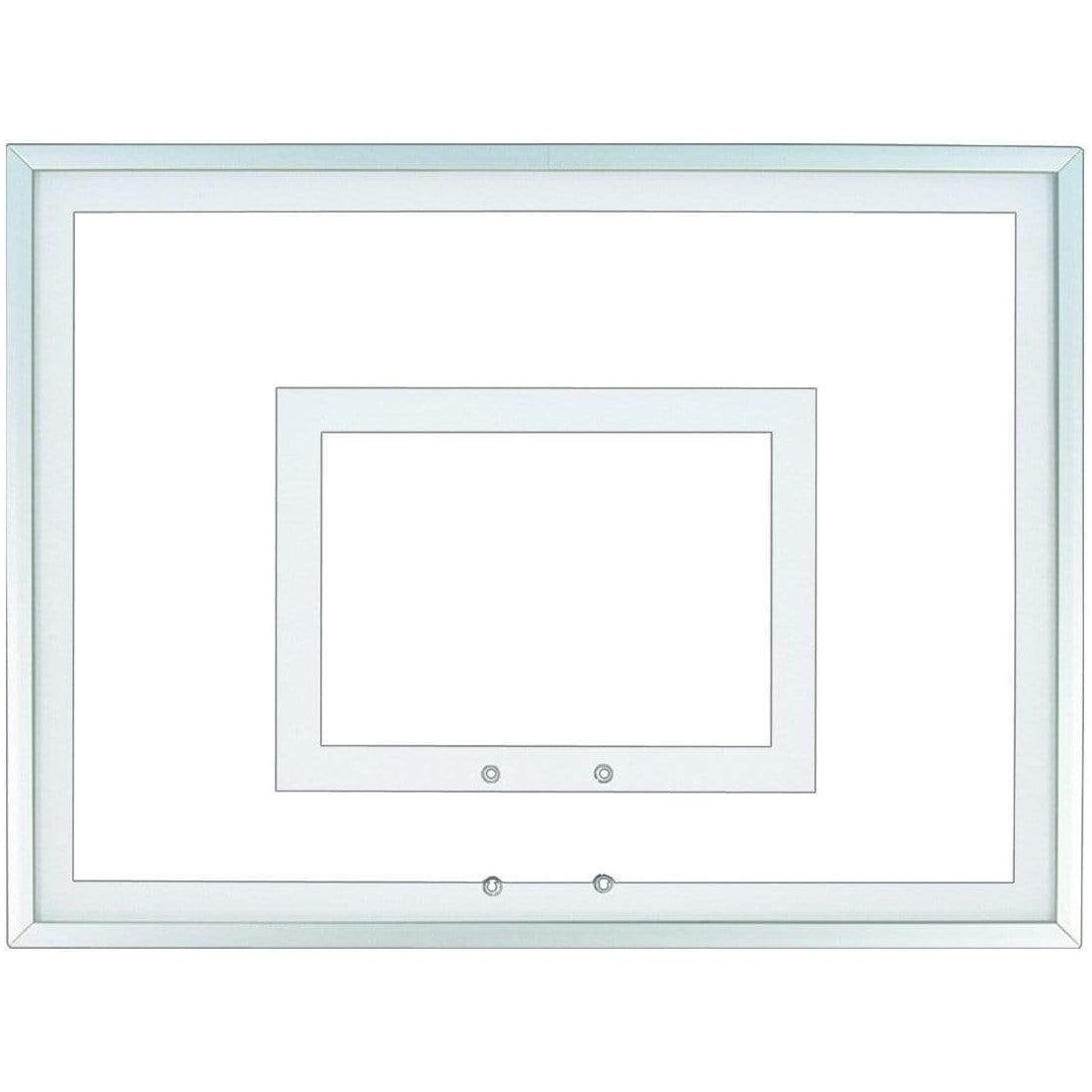 First Team 36" X 54" (1/2" Thick) Framed Acrylic Backboard FT215