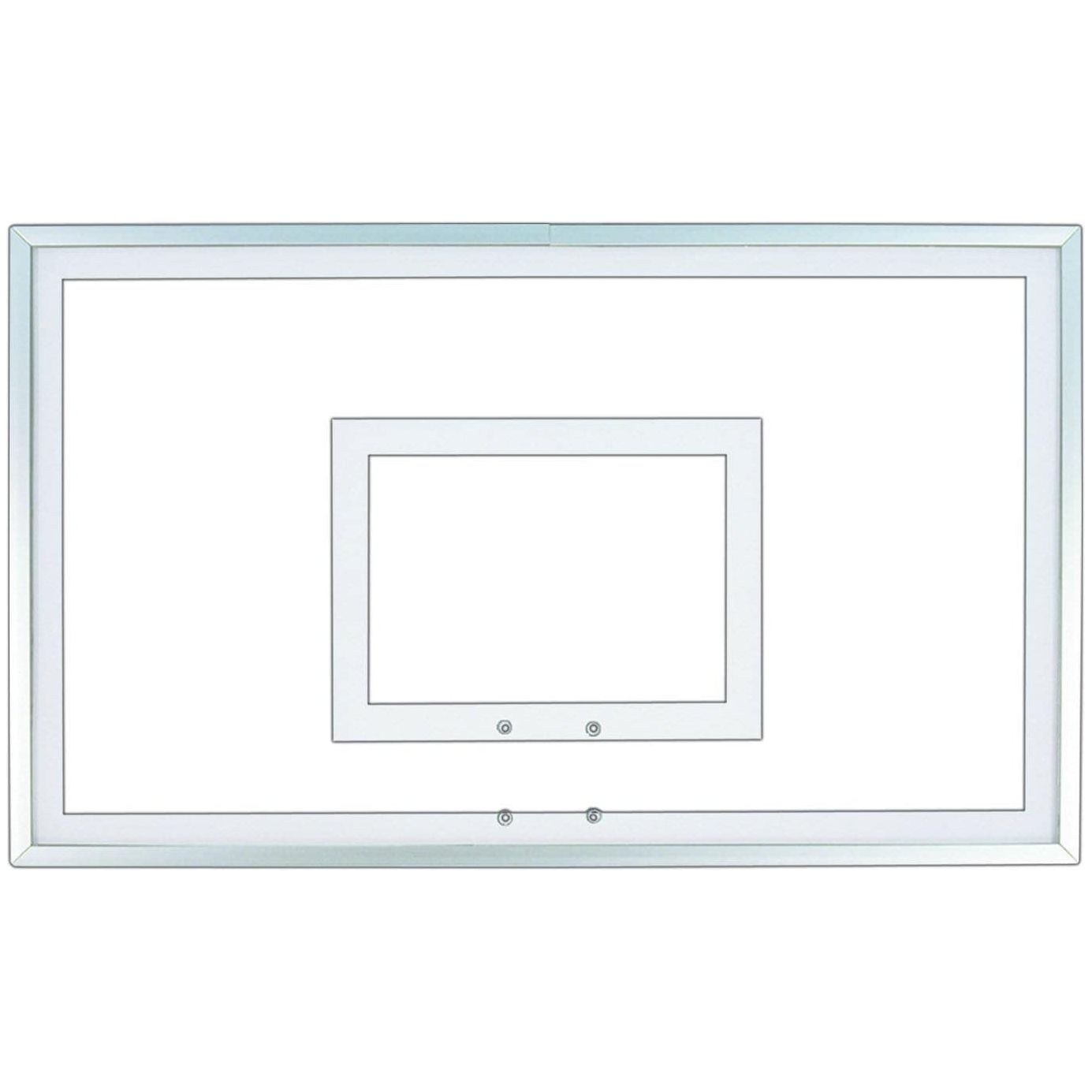 First Team 36" X 60" (1/2" Thick) Framed Acrylic Backboard FT220